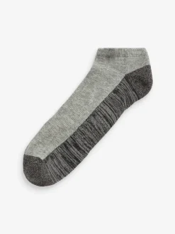 Sokken|Sokken|Next - Verpakking van 5 - Verzachte sneakersokken Blauw/grijs