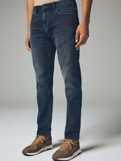 Jeans*Next Blauwgrijs vintage - Slim Fit - Comfortabele stretchjeans
