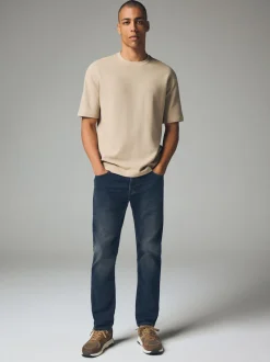 Jeans*Next Blauwgrijs vintage - Slim Fit - Comfortabele stretchjeans