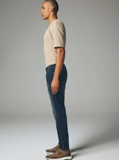 Jeans*Next Blauwgrijs vintage - Slim Fit - Comfortabele stretchjeans