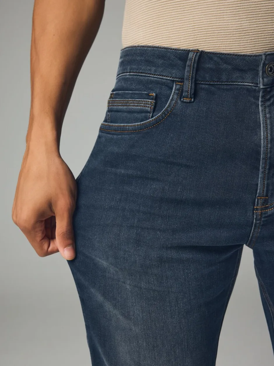 Jeans*Next Blauwgrijs vintage - Slim Fit - Comfortabele stretchjeans