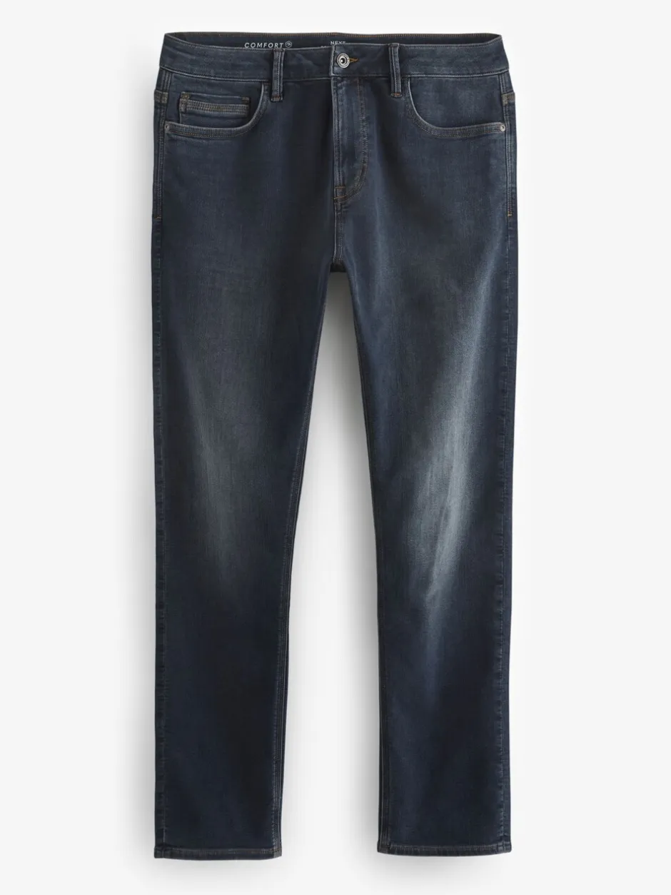 Jeans*Next Blauwgrijs vintage - Slim Fit - Comfortabele stretchjeans
