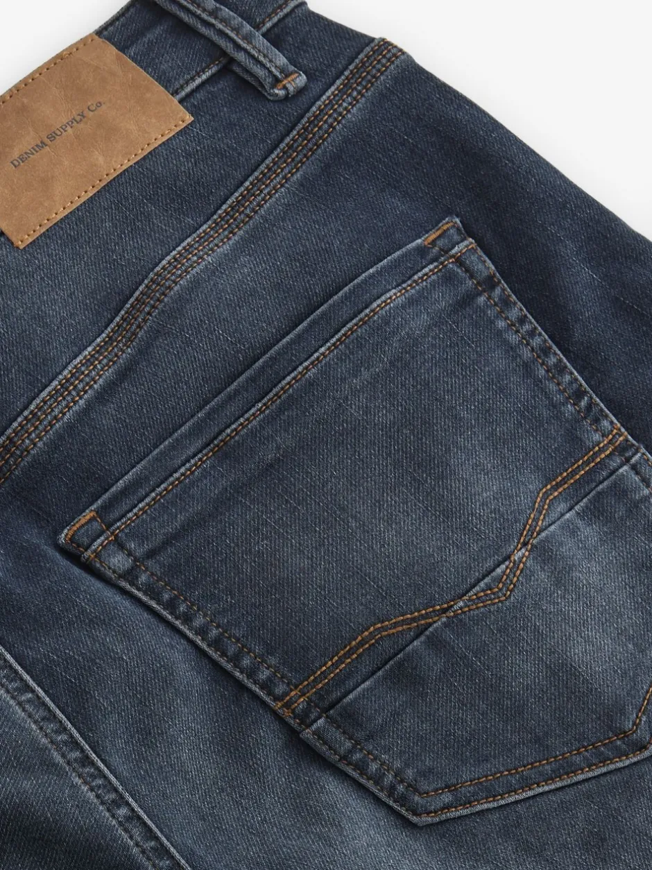 Jeans*Next Blauwgrijs vintage - Slim Fit - Comfortabele stretchjeans