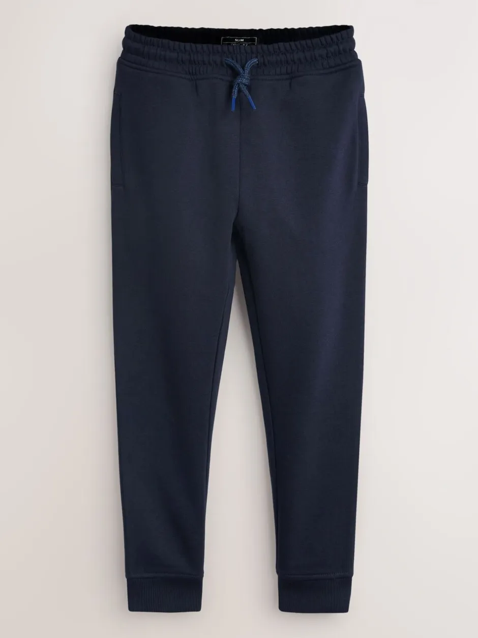 Joggingbroeken*Next - Basic joggingbroeken, set van 5 (3-16jaar) Blauw/grijs/zwart