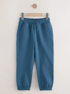 Joggingbroeken|Next - Basic joggingbroeken, set van 5 (3-16jaar) Blauw/grijs/zwart