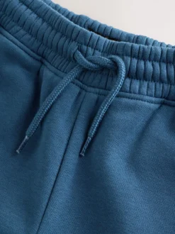 Joggingbroeken|Next - Basic joggingbroeken, set van 5 (3-16jaar) Blauw/grijs/zwart