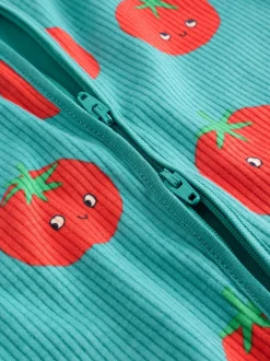 Multipacks|Babypakjes En Babypyjama's|Next Blauwgroen - 3 Pack Baby-pyjama's met tweewegrits (0mnd -3jr)