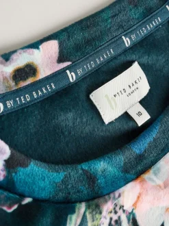 Pyjama's|Loungewear*B by Ted Baker - Cosy Twosie Pyjamas Blauwgroen