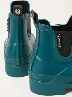 Laarzen*Fat Face - FatFace Rubber Ankle Welly Blauwgroen