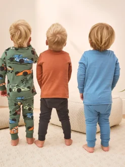 Nachtkleding En Pyjama's|Pyjama's*Next Blauw/Groen - Mini Knusse Pyjama's 3 Set (9mnd-10jr)
