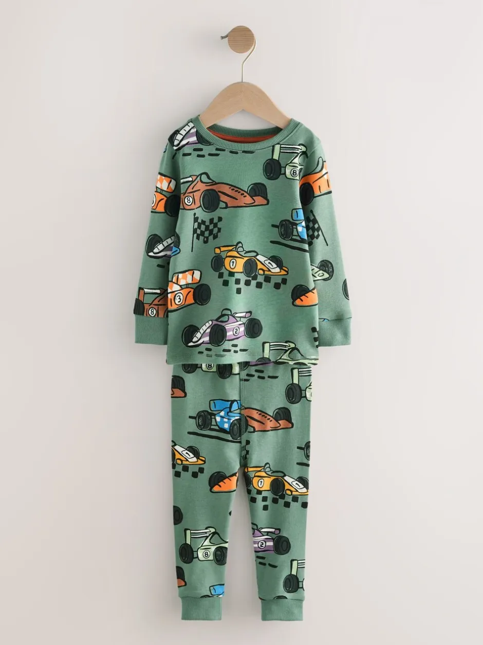 Nachtkleding En Pyjama's|Pyjama's*Next Blauw/Groen - Mini Knusse Pyjama's 3 Set (9mnd-10jr)