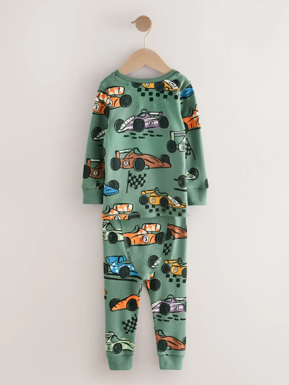 Nachtkleding En Pyjama's|Pyjama's*Next Blauw/Groen - Mini Knusse Pyjama's 3 Set (9mnd-10jr)