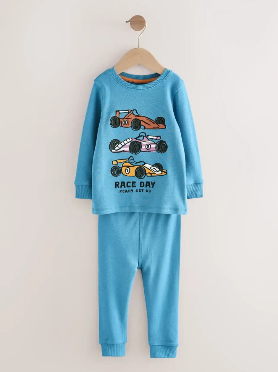 Nachtkleding En Pyjama's|Pyjama's*Next Blauw/Groen - Mini Knusse Pyjama's 3 Set (9mnd-10jr)