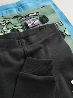 Nachtkleding En Pyjama's|Pyjama's*Next Blauw/Groen - Mini Knusse Pyjama's 3 Set (9mnd-10jr)