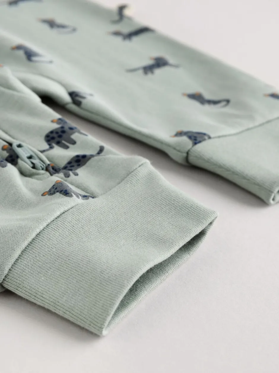 Multipacks|Babypakjes En Babypyjama's*Next Blauwgroen - Verpakking van 3 baby-pyjama's met rits en print (0mnd -3jr)