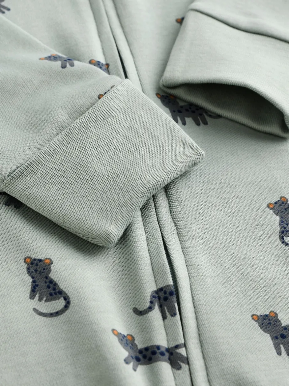 Multipacks|Babypakjes En Babypyjama's*Next Blauwgroen - Verpakking van 3 baby-pyjama's met rits en print (0mnd -3jr)