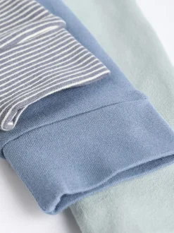 Multipacks|Next - Verpakking van 4 babyleggings (0 mnd -3 jr) Blauwgroen