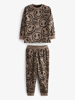 Pyjama's|Nachtkleding En Pyjama's*Next Blauw/Groen/Naturel personage - Verpakking van 3 pyjama's met lange mouwen (3-16 jr)