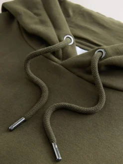 Sweaters En Hoody´S|Sweaters En Hoody´S|Next - Cotton Rich Jersey Overhead Hoodies 2 Pack Blauw/kakigroen