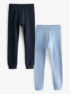 Ondergoed|Schoolkleding*Next Blauw/marine - Verpakking van 2 thermische leggings (2-16 jr)