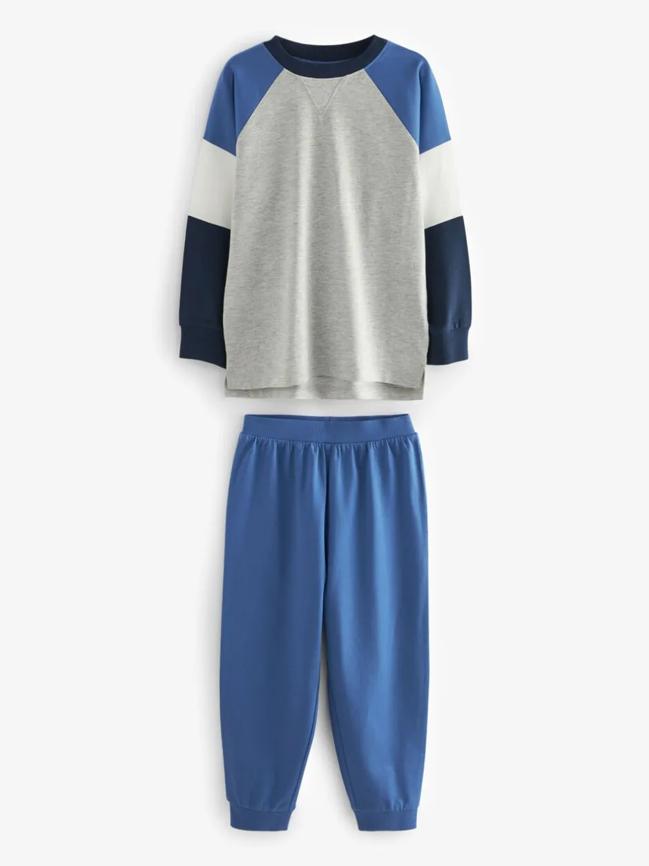 Pyjama's|Nachtkleding En Pyjama's*Next Blauw/marineblauw/grijs - Pyjama met korte pijpen 3 stuks (3-16jaar) (3-16jaar)