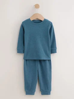 Multipacks|Pyjama's|Next Blauw/marineblauw/grijs - Verpakking van 3 relaxed fit pyjama's (9mnd-12jr)
