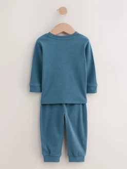 Multipacks|Pyjama's|Next Blauw/marineblauw/grijs - Verpakking van 3 relaxed fit pyjama's (9mnd-12jr)