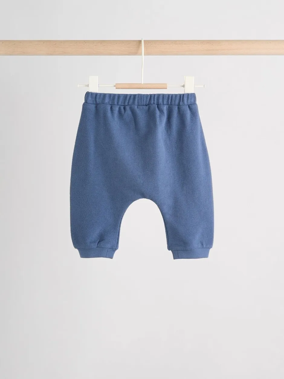 Jeans En Joggingbroeken|Next - Joggingbroeken Baby 3 Stuks (0mnd-2jr) Blauw/neutraal