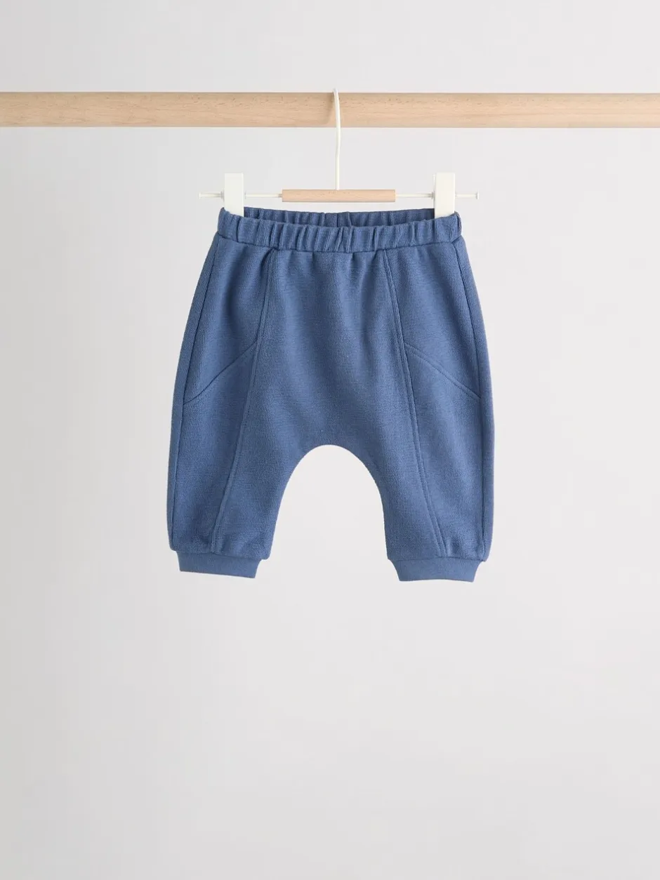 Jeans En Joggingbroeken|Next - Joggingbroeken Baby 3 Stuks (0mnd-2jr) Blauw/neutraal