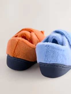 Pantoffels|Nachtkleding En Pyjama's|Next Blauw/oranje - Bluey pantoffels met antislip-zool