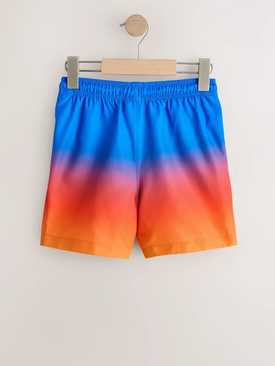 Badkleding|Next - Ombré Zwembroek (3-16jr) Blauw/oranje