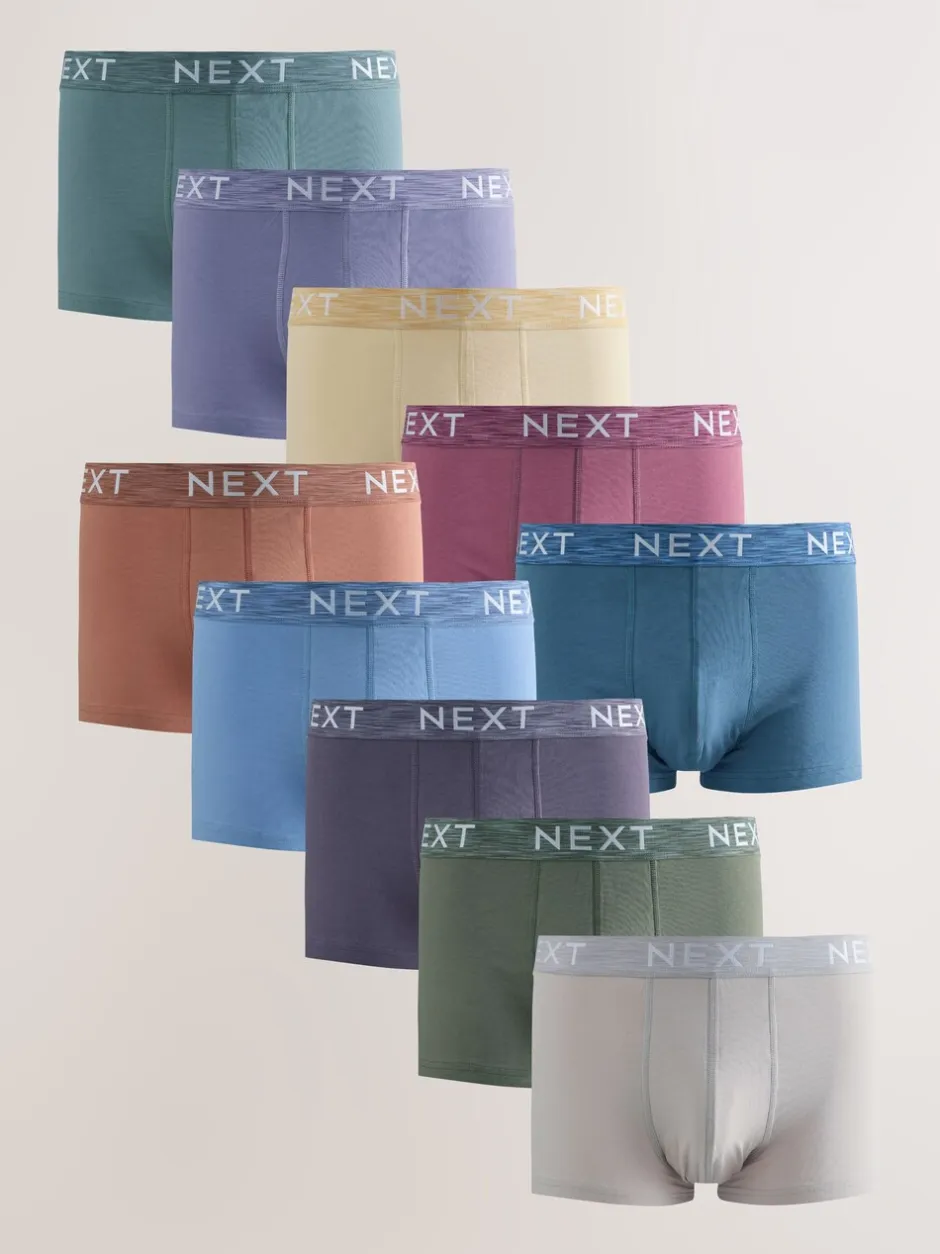 Ondergoed|Ondergoed*Next Blauw/paars/rood - Hipster boxers van katoenrijke mix