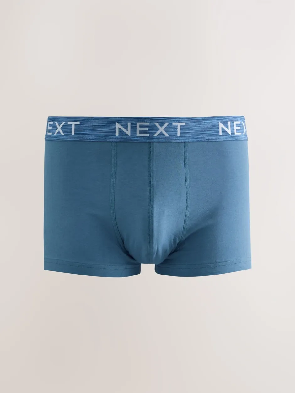 Ondergoed|Ondergoed*Next Blauw/paars/rood - Hipster boxers van katoenrijke mix