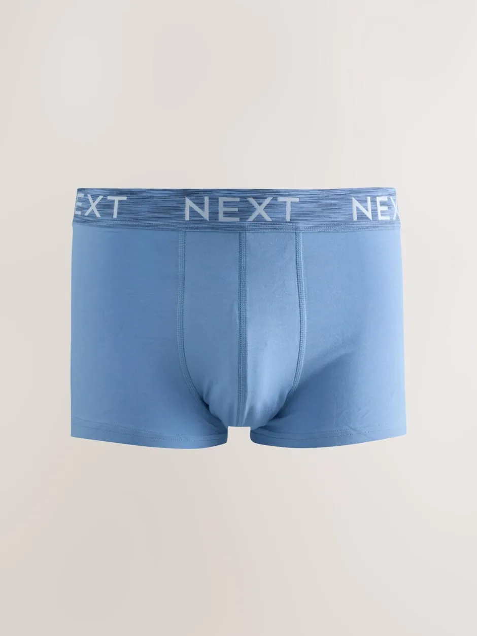 Ondergoed|Ondergoed*Next Blauw/paars/rood - Hipster boxers van katoenrijke mix