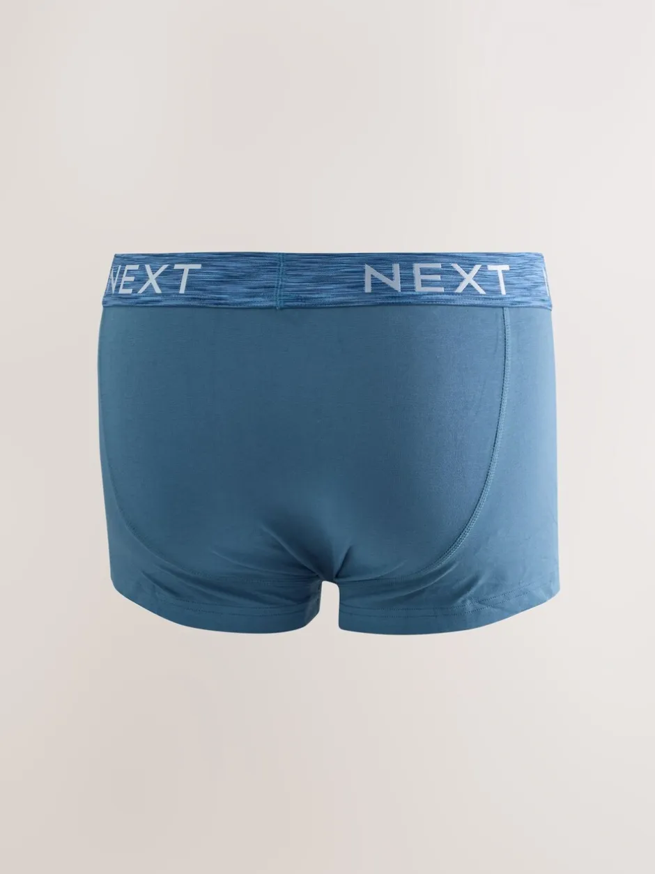 Ondergoed|Ondergoed*Next Blauw/paars/rood - Hipster boxers van katoenrijke mix