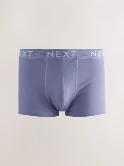 Ondergoed|Ondergoed*Next Blauw/paars/rood - Hipster boxers van katoenrijke mix