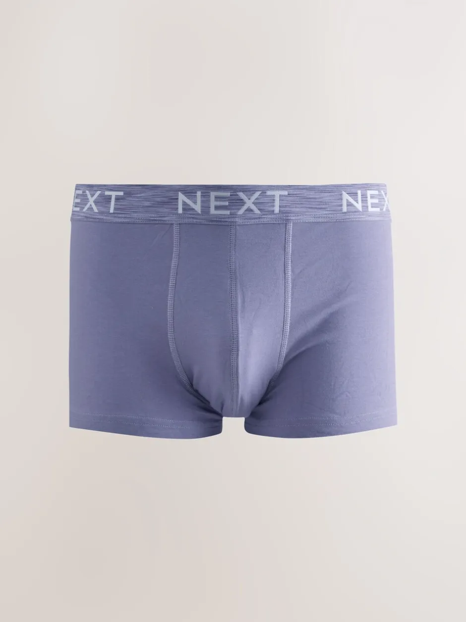 Ondergoed|Ondergoed*Next Blauw/paars/rood - Hipster boxers van katoenrijke mix