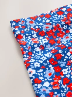 Broeken En Leggings|Next Blauw-rood gebloemd - Legging (3-16 jr)