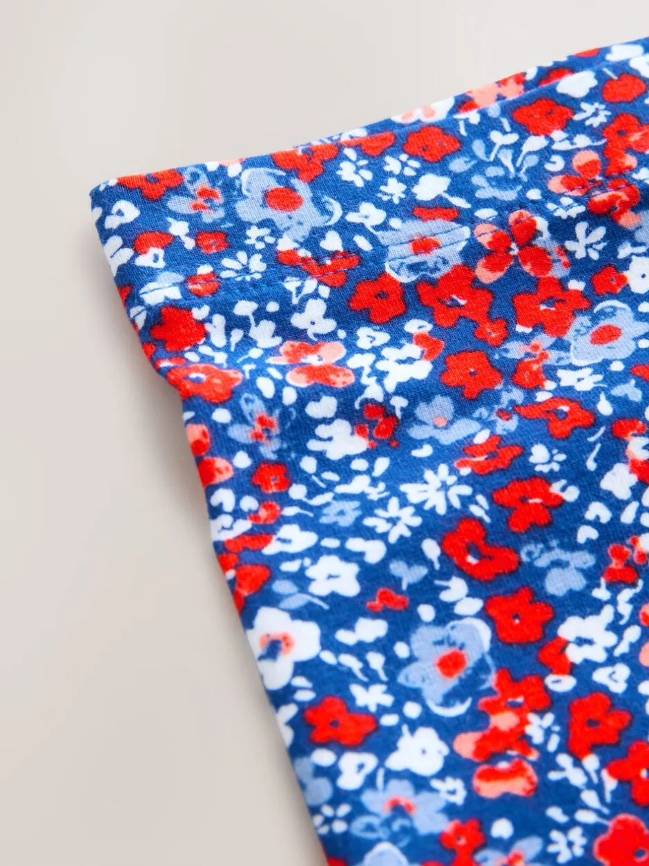 Broeken En Leggings|Next Blauw-rood gebloemd - Legging (3-16 jr)