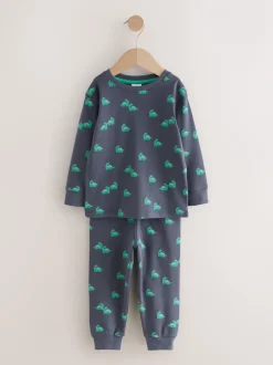Pyjama's|Nachtkleding En Pyjama's*Next Blauw/Rood/Crème - Verpakking van 3 knusse pyjama's (9 mnd-10 jr)