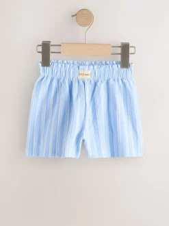 Shorts|Shorts En Rokken*Next - Set van 4 shorts (3 mnd-7 jr) blauw/roze