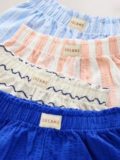 Shorts|Shorts En Rokken*Next - Set van 4 shorts (3 mnd-7 jr) blauw/roze