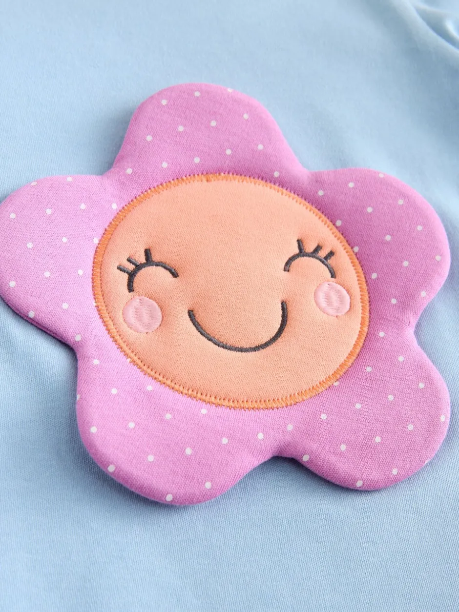 Nachtkleding En Pyjama's|Pyjama's*Next Blauw/roze met figuurtjes - Check Woven Bottoms Pyjamas 2 Pack (9mths-10yrs)