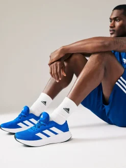 Sneakers|Sportkleding*adidas Blauw/wit - Galaxy 7 hardloopschoenen