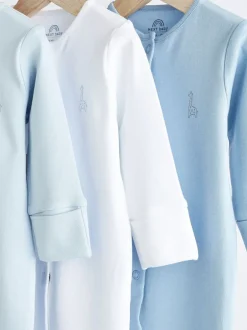 Babypakjes En Babypyjama's*Next - Babypyjama's (0-2 jr) Blauw/wit