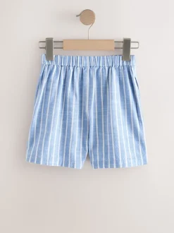 Shorts En Rokken*Next - Korte broek met strepen (3-16jaar) Blauw/wit