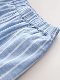 Shorts En Rokken*Next - Korte broek met strepen (3-16jaar) Blauw/wit