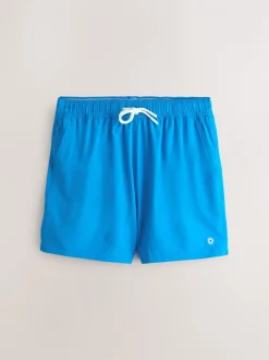 Badkleding|Next - Motionflex 5 Inch Swim Shorts 2 Pack Blauw/Zwart
