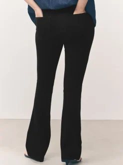 Leggings En Joggingbroeken*Next Blauw/Zwart - Set van 2 lange jersey denim bootcut leggings