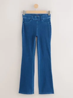 Leggings En Joggingbroeken*Next Blauw/Zwart - Set van 2 lange jersey denim bootcut leggings